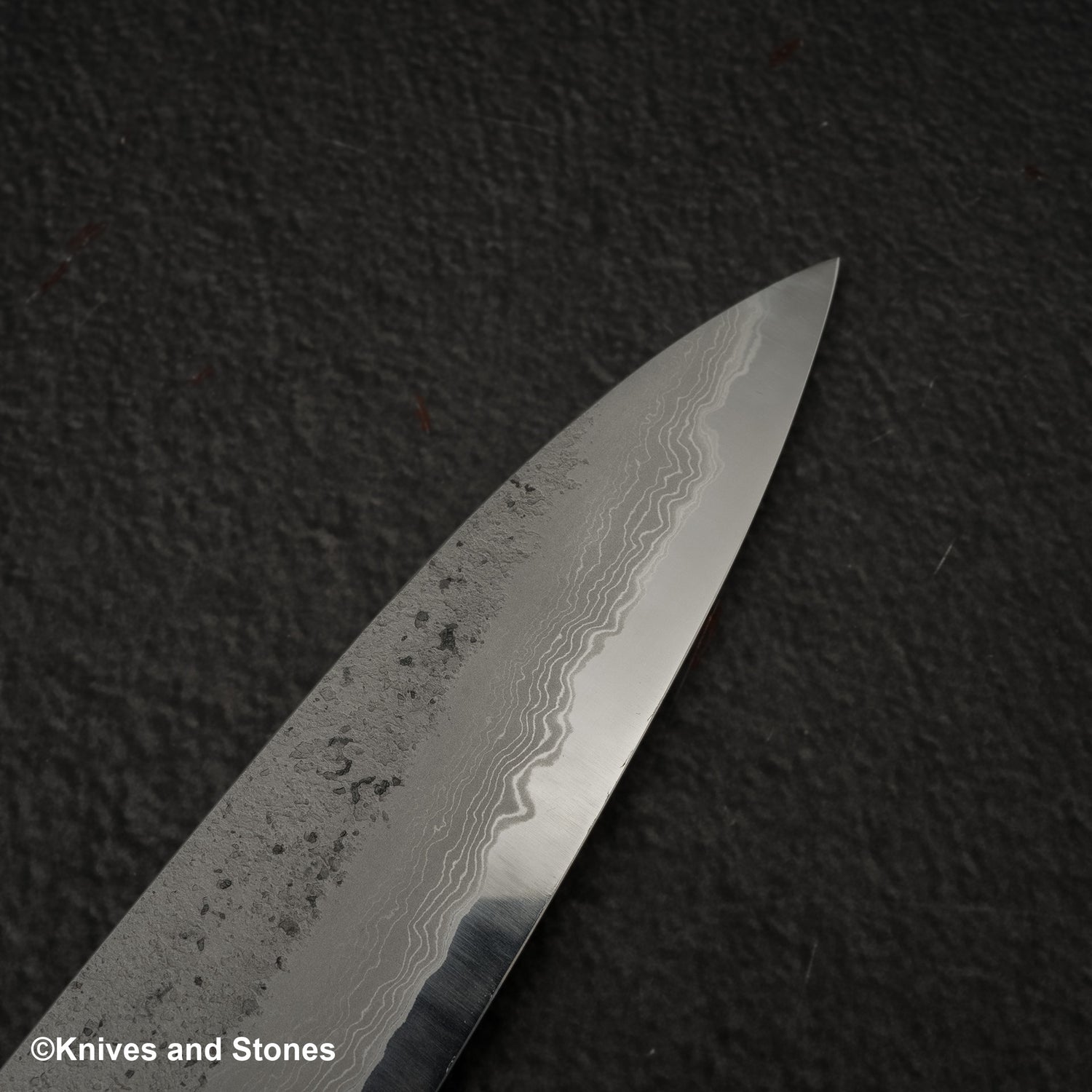 Hatsukokoro Ryusui Blue 2 Nashiji Sujihiki 300mm