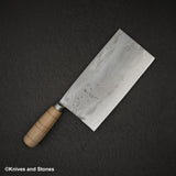 Hatsukokoro Sentan White 2 Stainless Clad Chinese Cleaver 195mm