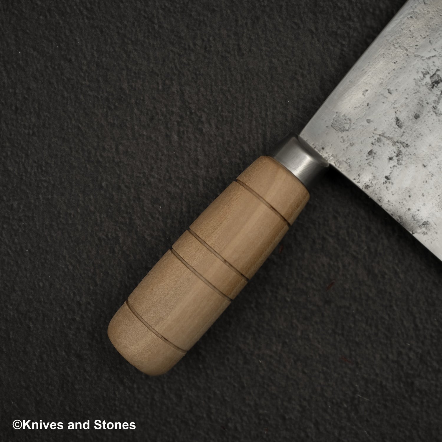 Hatsukokoro Sentan White 2 不鏽鋼包覆中國菜刀 195mm