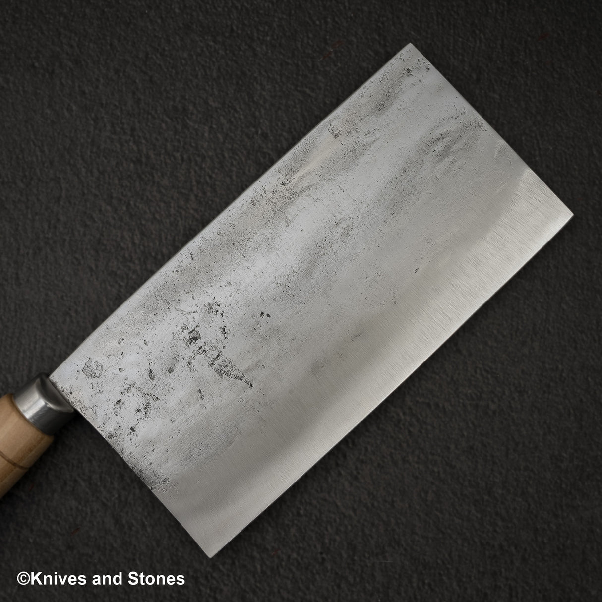Hatsukokoro Sentan White 2 Stainless Clad Chinese Cleaver 195mm