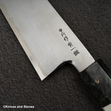 初心 x 中川聰 藍色 1 大馬士革牛刀 240mm