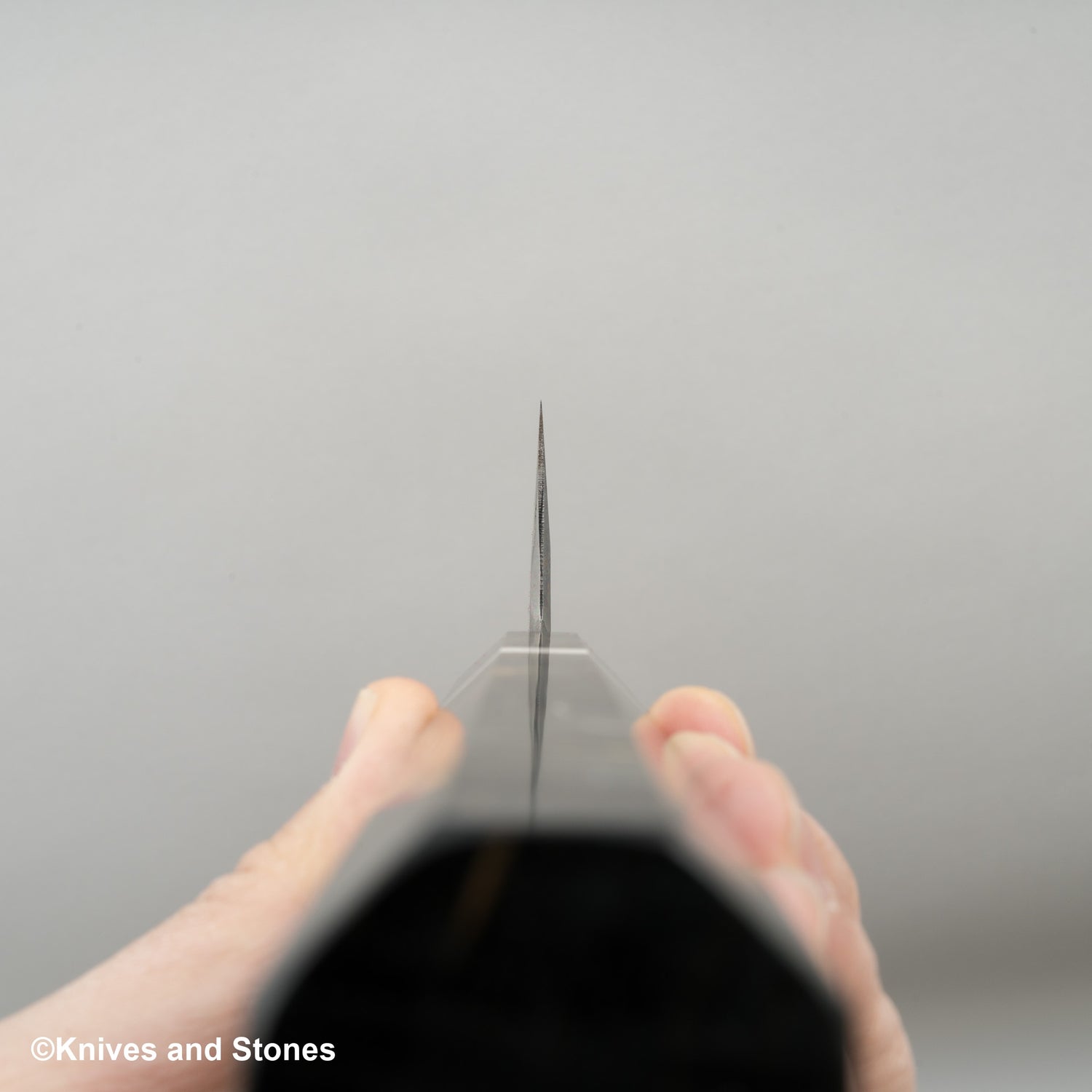 Hatsukokoro x Satoshi Nakagawa Blue 1 Damascus Gyuto 240mm