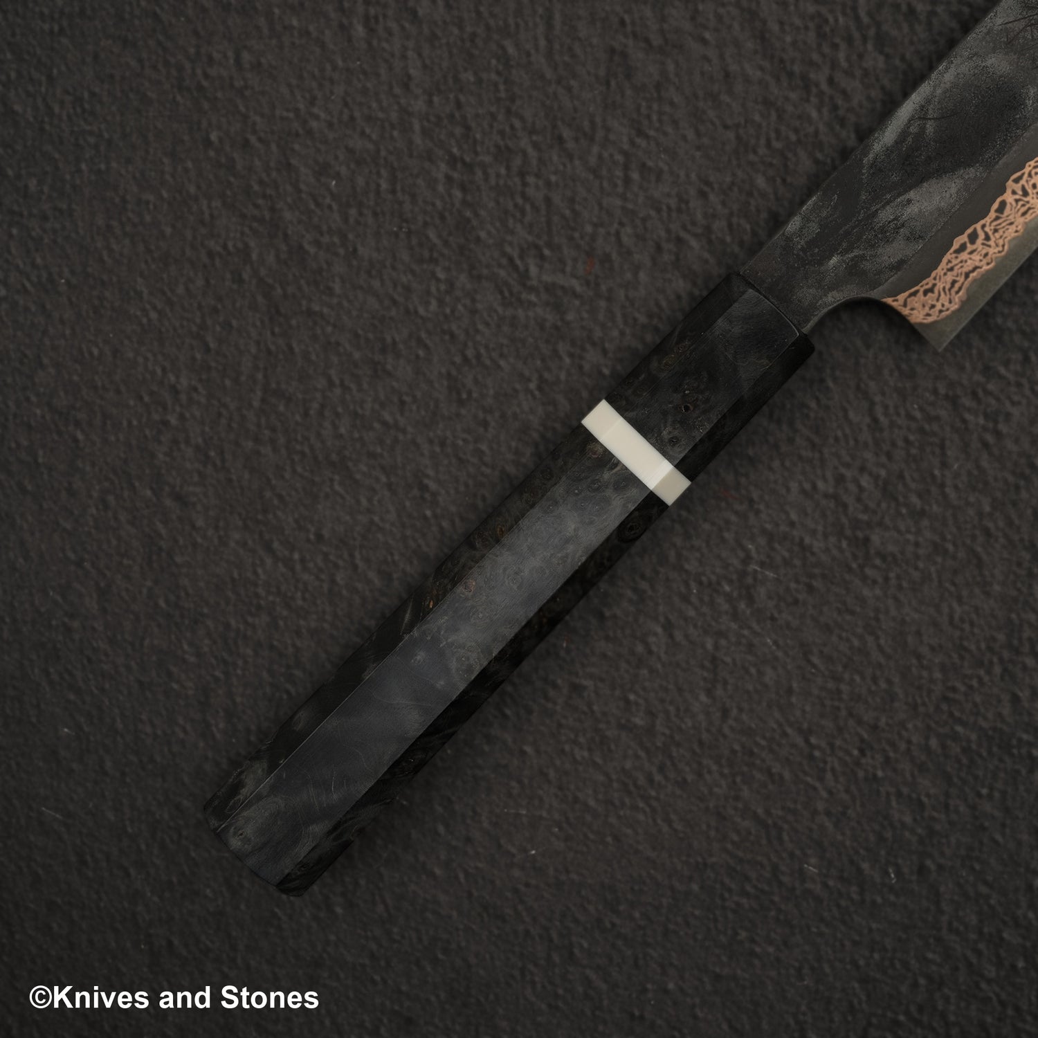 Hatsukokoro x Nigara Yorokobi SLD Copper Damascus Sujihiki 270mm Birch Handle