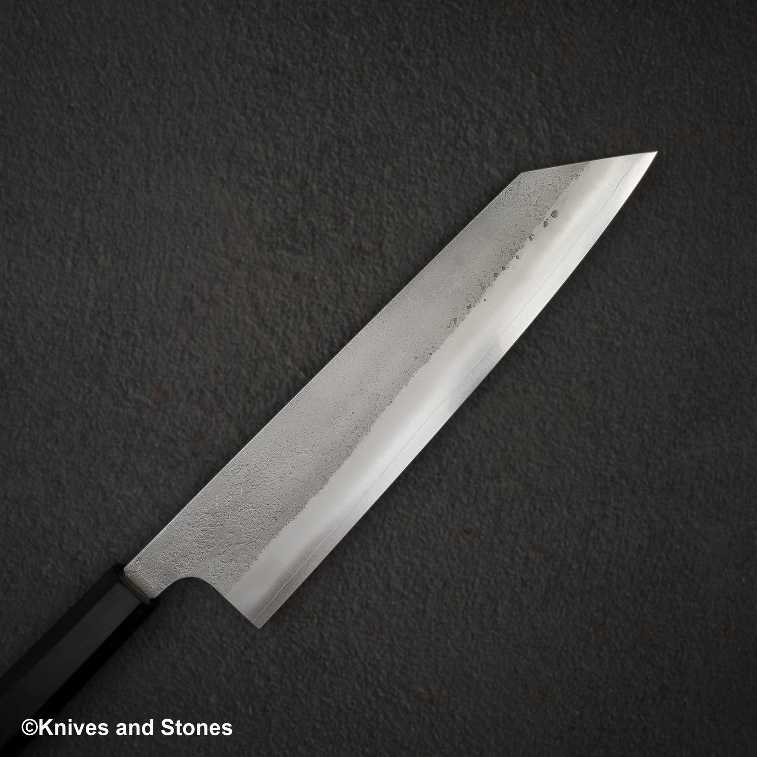 Hatsukokoro x Yoshikane SKD Nashiji K-tip Gyuto 240mm 烏木手柄