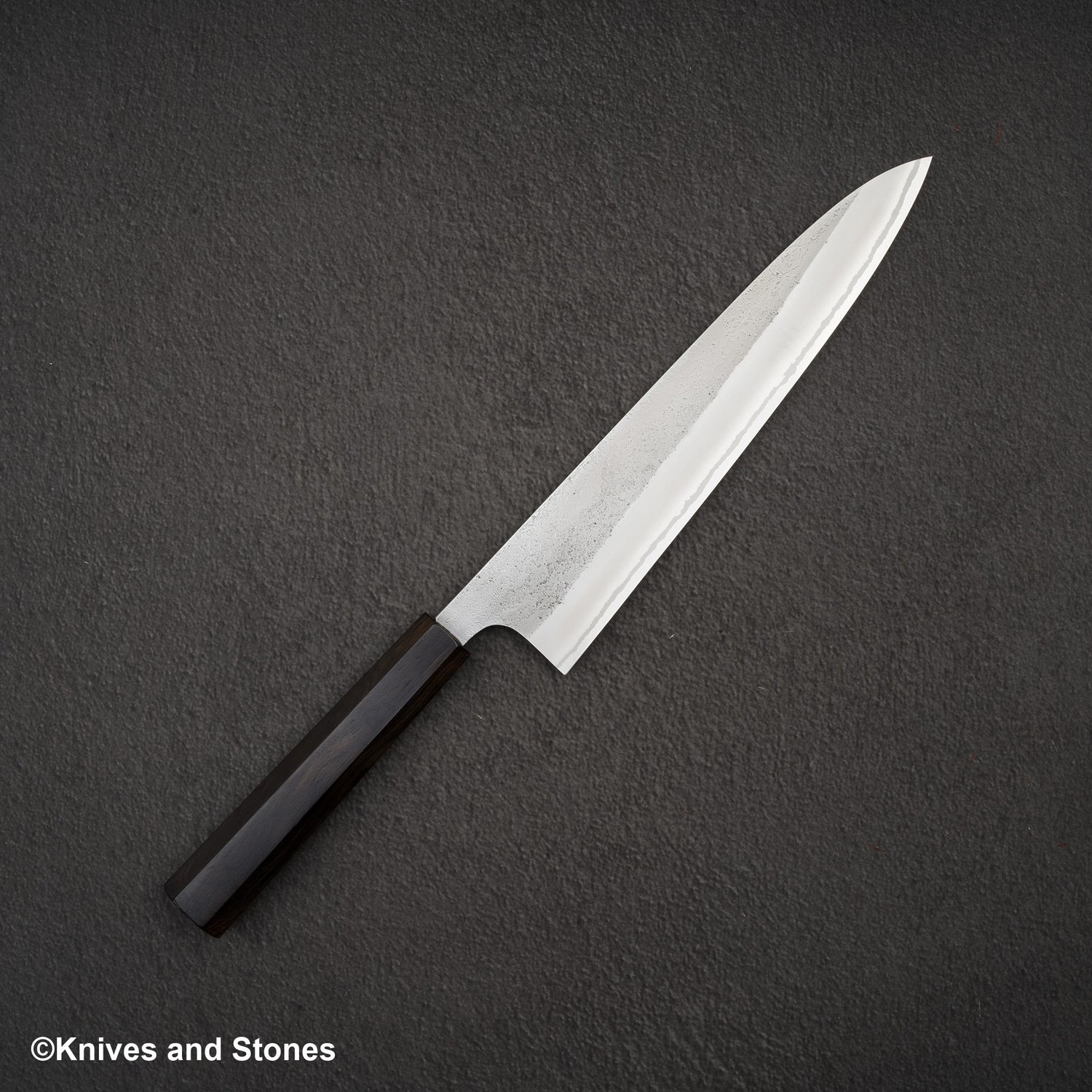 Hatsukokoro x Yoshikane White 2 Nashiji Gyuto 240mm Stainless Clad