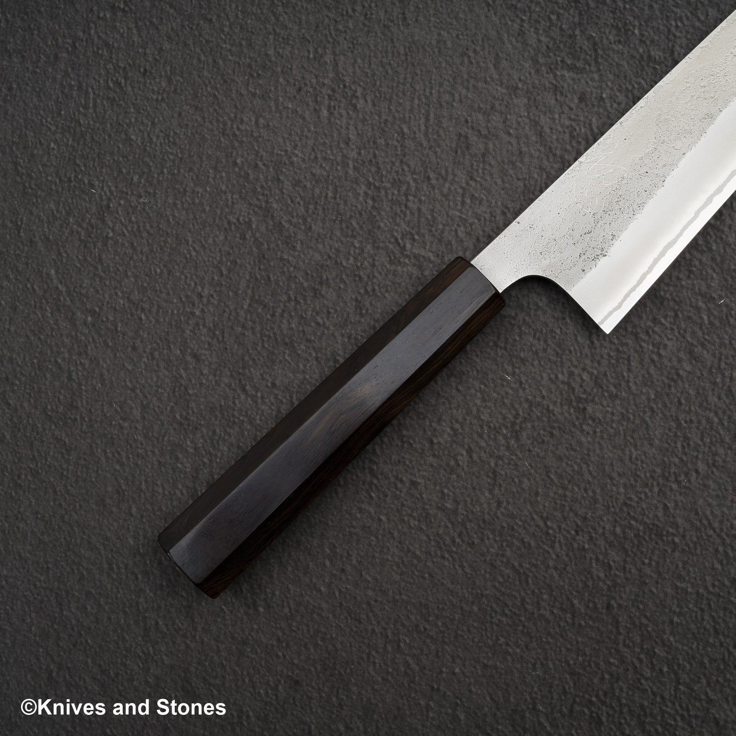 Hatsukokoro x Yoshikane White 2 Nashiji Gyuto 240mm Stainless Clad