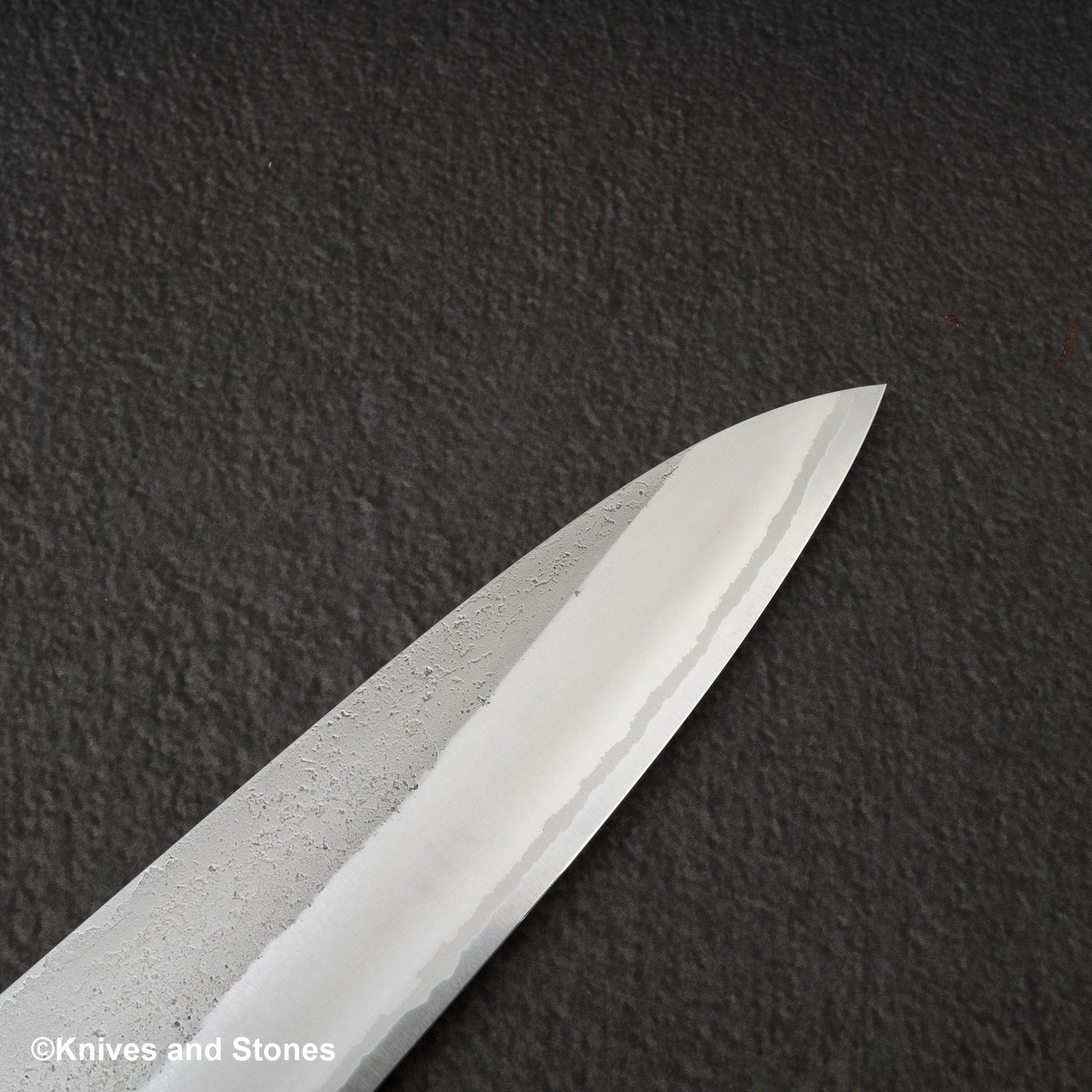 Hatsukokoro x Yoshikane White 2 Nashiji Gyuto 240mm Stainless Clad