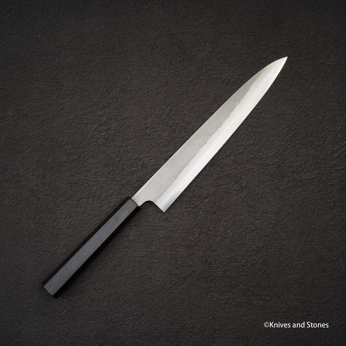 Hatsuokokoro x Yoshikane SKD Nashiji Sujihiki 240mm 烏木手柄