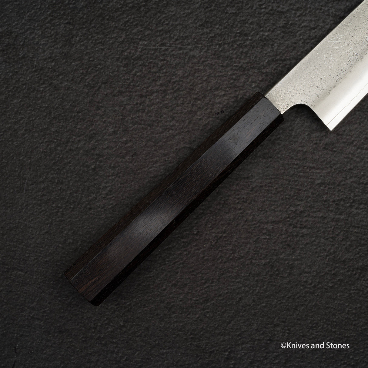 Hatsuokokoro x Yoshikane SKD Nashiji Sujihiki 240mm 烏木手柄