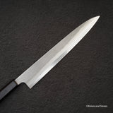 Hatsuokokoro x Yoshikane SKD Nashiji Sujihiki 240mm 烏木手柄