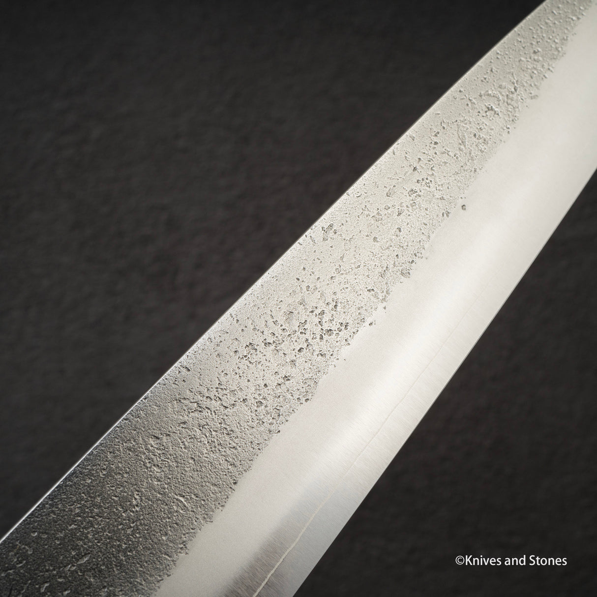 Hatsuokokoro x Yoshikane SKD Nashiji Sujihiki 240mm 烏木手柄