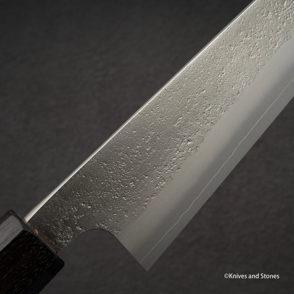 Hatsuokokoro x Yoshikane SKD Nashiji Sujihiki 240mm 烏木手柄