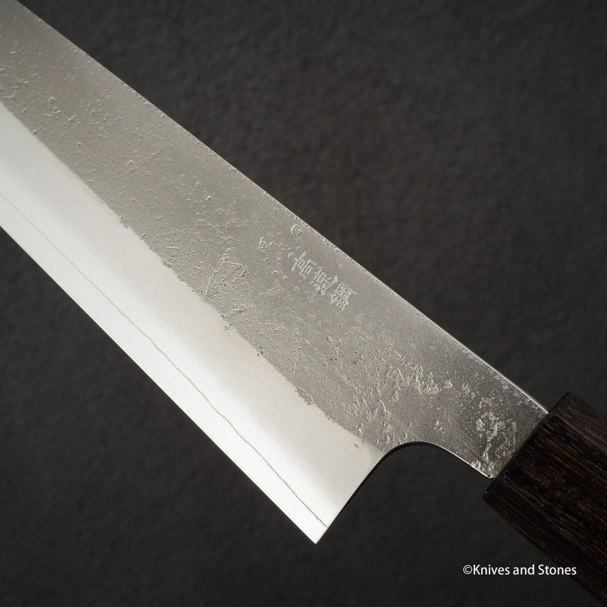 Hatsuokokoro x Yoshikane SKD Nashiji Sujihiki 240mm 烏木手柄