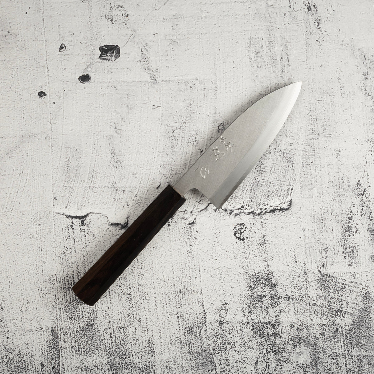 初心×明神白鷺銀山出羽 150mm