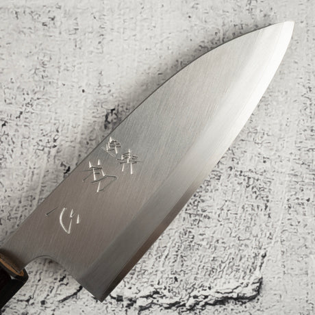 初心 x 直人作 白鷺銀三小出刃 120mm