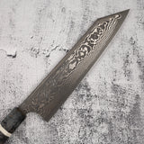 Hatsukokoro x Nigara Yorokobi Special SLD 黑內大馬士革 K 尖 Gyuto 240mm 樺木手柄