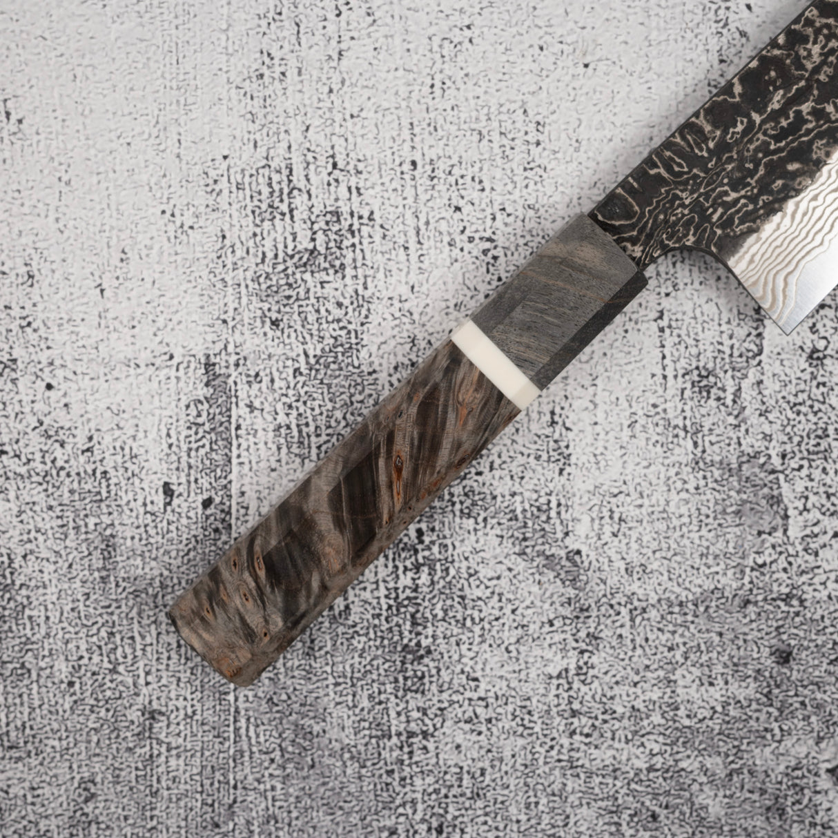 Hatsukokoro x Nigara Yorokobi Special SLD Kurouchi Damascus Santoku