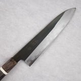 Hatsukokoro x Satoshi Nakagawa Blue 1 Etched Black Damascus Gyuto 210mm