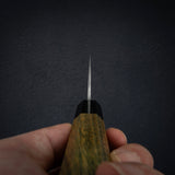 Hatsukokoro x Yoshikane SKD Nashiji Gyuto 210mm 超高，Argetine Lignum 手柄