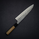 Hatsukokoro x Yoshikane SKD Nashiji Gyuto 210mm 超高，Argetine Lignum 手柄