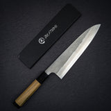 Hatsukokoro x Yoshikane SKD Nashiji Gyuto 210mm 超高，Argetine Lignum 手柄