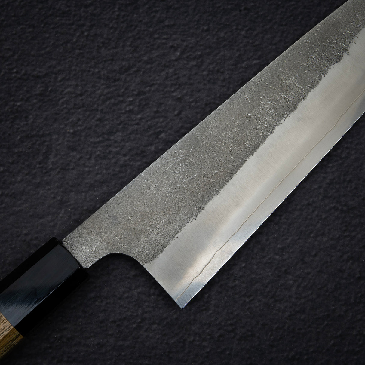 Hatsukokoro x Yoshikane SKD Nashiji Gyuto 210mm 超高，Argetine Lignum 手柄