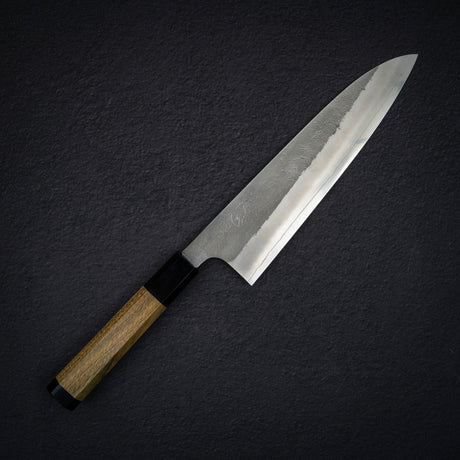 Hatsukokoro x Yoshikane SKD Nashiji Gyuto 210mm 超高，Argetine Lignum 手柄