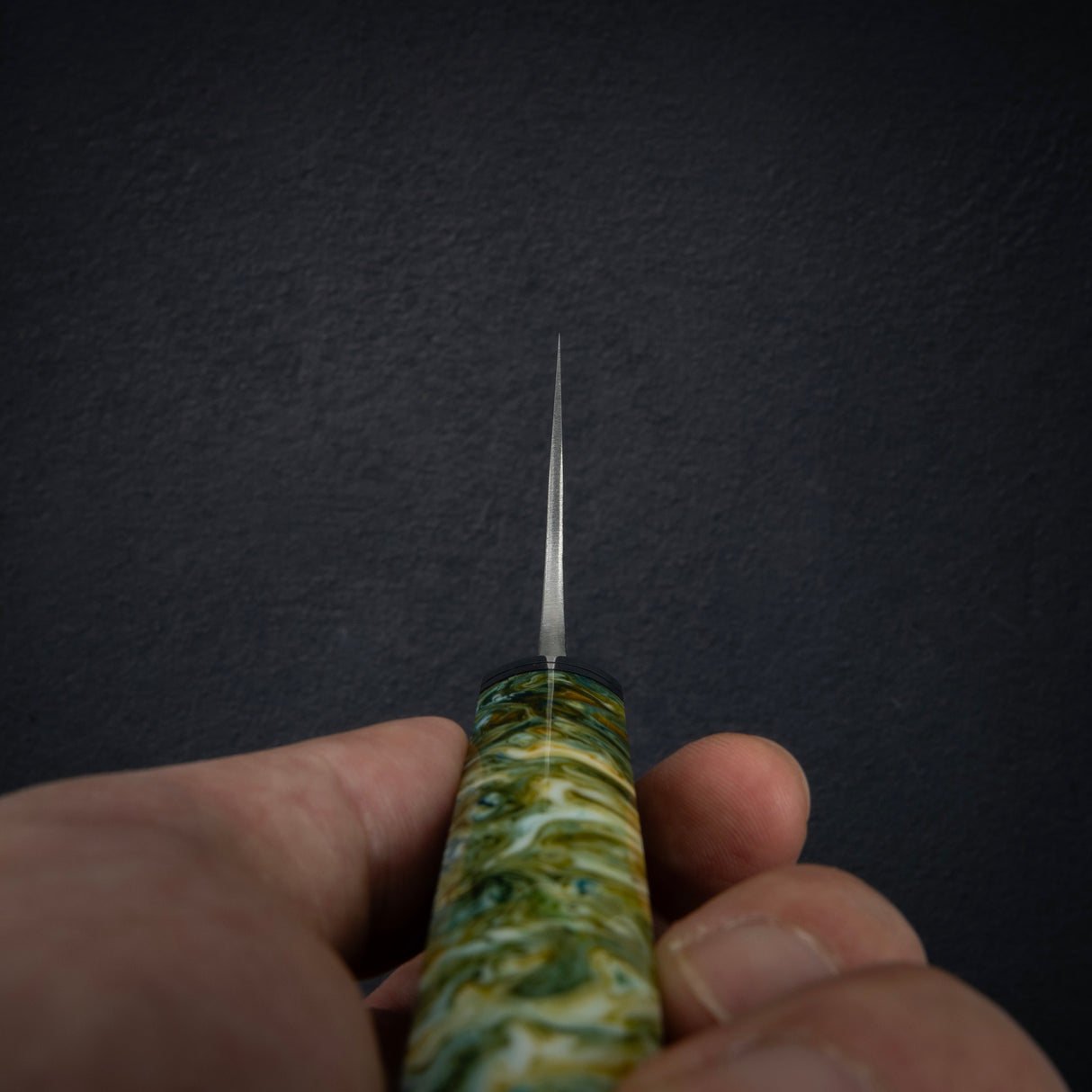 Hatsukokoro x Yoshikane SKD Nashiji Gyuto 210mm 超高，宇宙漩渦手柄