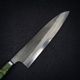 Hatsukokoro x Yoshikane SKD Nashiji Gyuto 210mm 超高，宇宙漩渦手柄