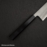 Hatsukokoro x Yoshikane White 2 Nashiji Gyuto 210mm 不鏽鋼包覆黑檀木手柄