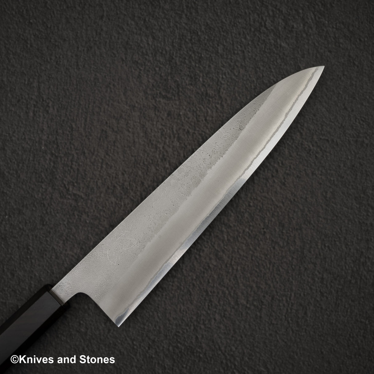 Hatsukokoro x Yoshikane White 2 Nashiji Gyuto 210mm 不鏽鋼包覆黑檀木手柄