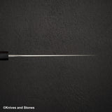 Hatsukokoro x Yoshikane White 2 Nashiji Gyuto 210mm 不鏽鋼包覆黑檀木手柄