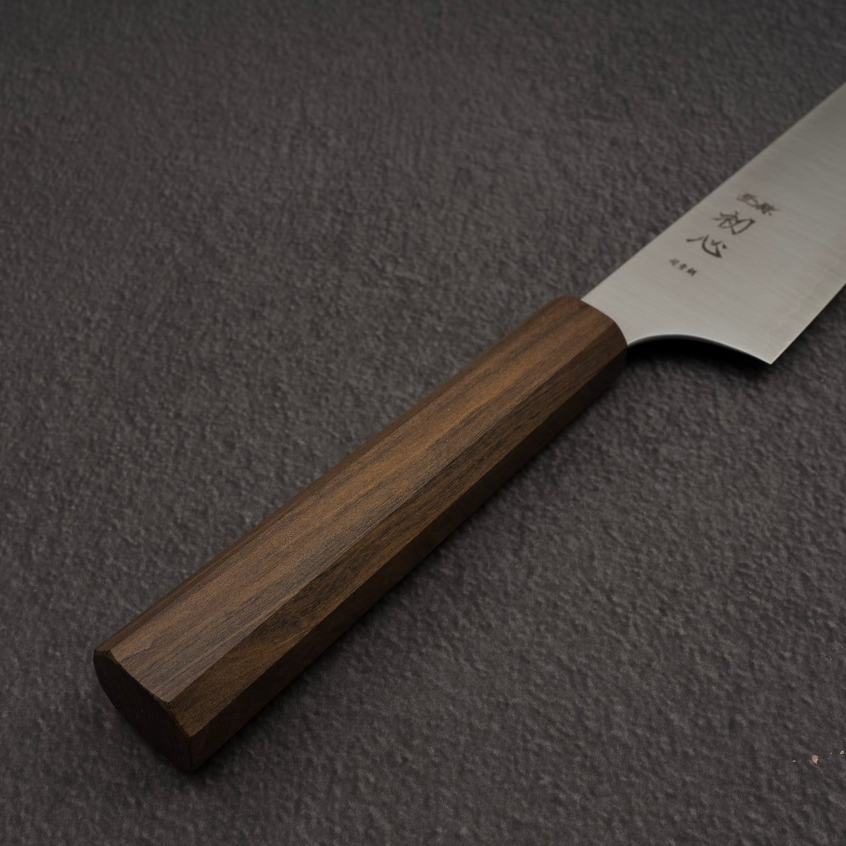Hatsukokoro Hayabusa Aogami Super Migaki Gyuto 210mm Black Chacate