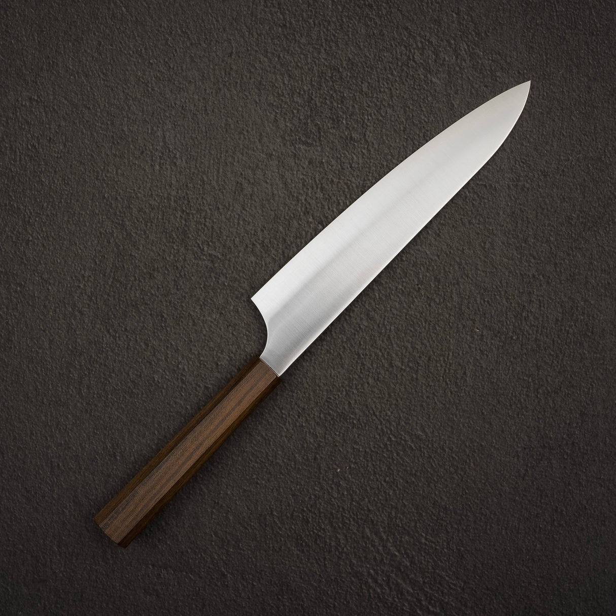 Hatsukokoro Hayabusa Aogami Super Migaki Gyuto 210mm Black Chacate