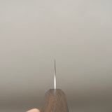 Hatsukokoro Hayabusa Aogami Super Migaki Gyuto 210mm Black Chacate