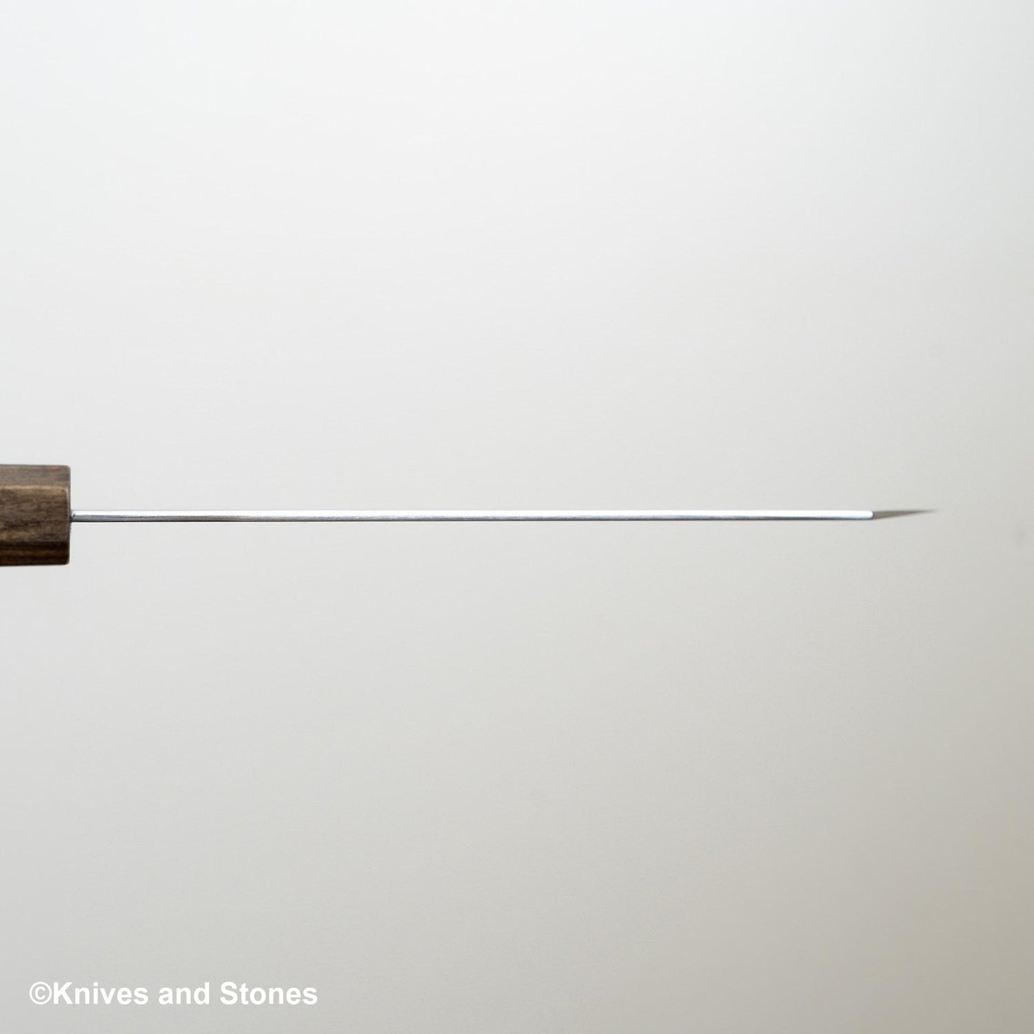 初心隼青神 Super Migaki Bunka 180mm 黑色 Chacate