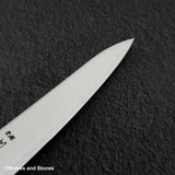 Hatsukokoro Hayabusa Aogami Super Migaki Petty 150mm Black Chacate
