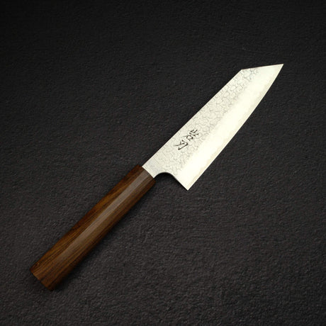 K&S Arare SG2 文化刀 170mm，甲鐵刃物製，搭配黑色 Charcate（查爾凱特）刀柄
