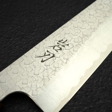 K&S Arare SG2 文化刀 170mm，甲鐵刃物製，搭配黑色 Charcate（查爾凱特）刀柄