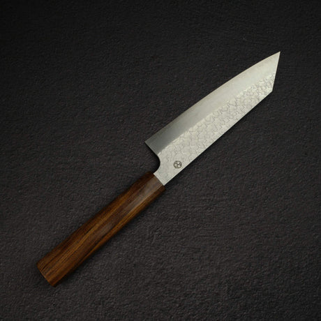K&S Arare SG2 文化刀 170mm，甲鐵刃物製，搭配黑色 Charcate（查爾凱特）刀柄