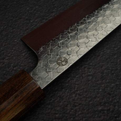 K&S Arare SG2 文化刀 170mm，甲鐵刃物製，搭配黑色 Charcate（查爾凱特）刀柄