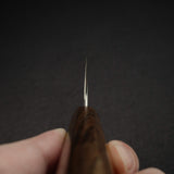 K&S Arare SG2 文化刀 170mm，甲鐵刃物製，搭配黑色 Charcate（查爾凱特）刀柄