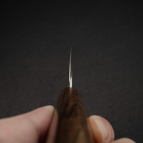 K&S Arare SG2 文化刀 170mm，甲鐵刃物製，搭配黑色 Charcate（查爾凱特）刀柄