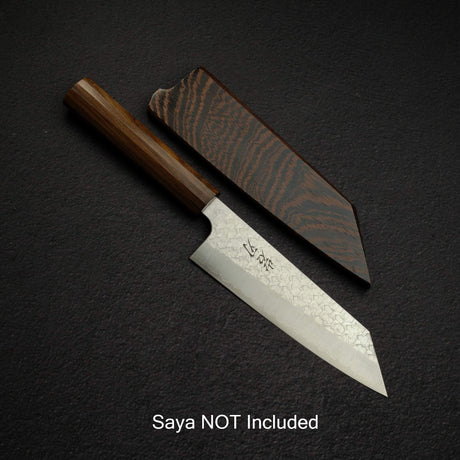 K&S Arare SG2 文化刀 170mm，甲鐵刃物製，搭配黑色 Charcate（查爾凱特）刀柄