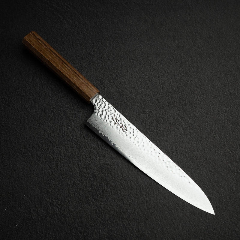 K&S VG10 Tsuchime Damascus Gyuto 210mm