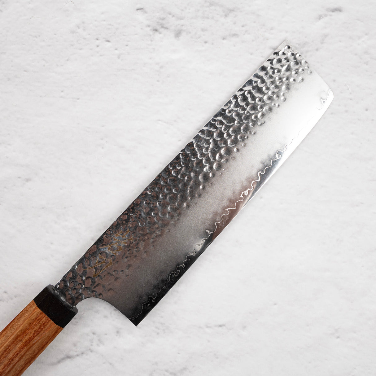 K&S VG10 Tsuchime Sanmai Nakiri 180mm Western Handle