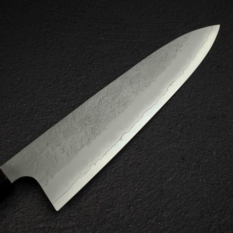 Knives and Stones 岩刃社 Yuepo SLD 梨地牛刀 210mm，黑檀木刀柄