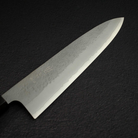 Knives and Stones 岩刃社 Yuepo SLD 梨地牛刀 240mm，黑檀木刀柄