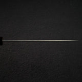 K&S Yuepo SLD 梨地 三德刀 180mm，黑檀木手柄