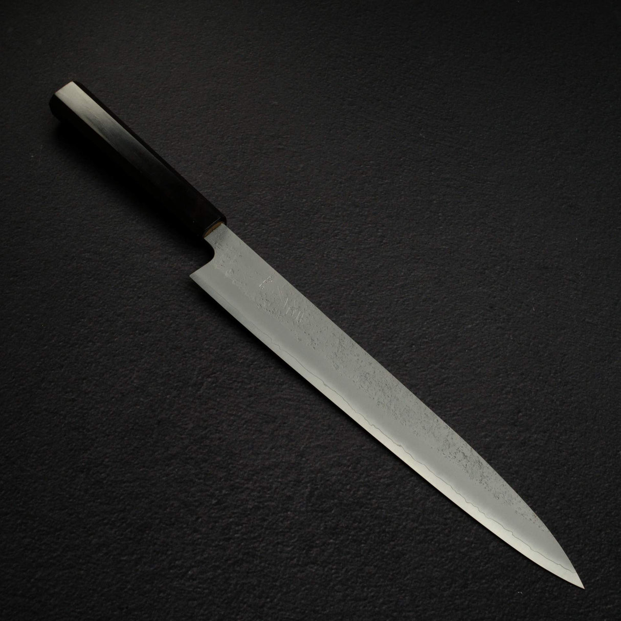 K&S Yuepo SLD 梨地 筋引 270mm，黑檀木手柄